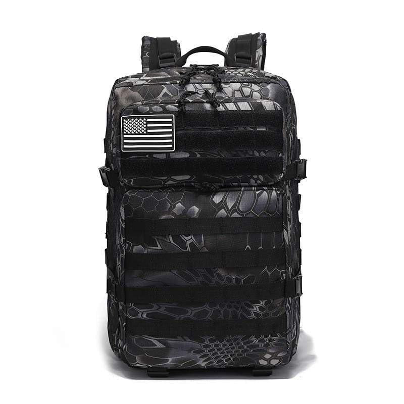 Fifarise 900D Tactical Backpack - 45L Capacity, MOLLE System, Padded Shoulder & Adjustable Waist Straps for Ultimate Comfort and Versatility
