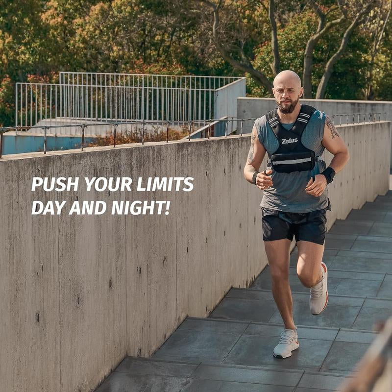 Labor Day Sale: Zelus Adjustable Weighted Vest (4-32 lbs) for Enhanced Workouts, Running, and Body Weight Training – Perfect for Fitness Enthusiasts and a Great Gift Idea!
