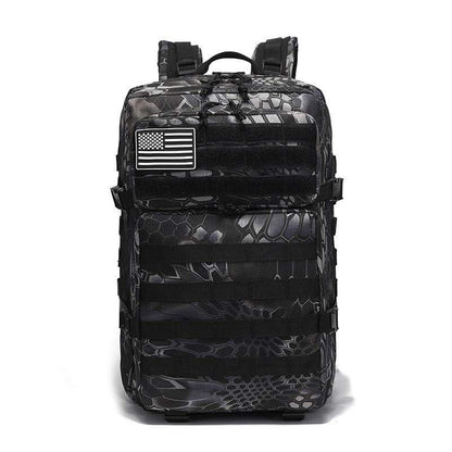 Fifarise 900D Tactical Backpack - 45L Capacity, MOLLE System, Padded Shoulder & Adjustable Waist Straps for Ultimate Comfort and Versatility